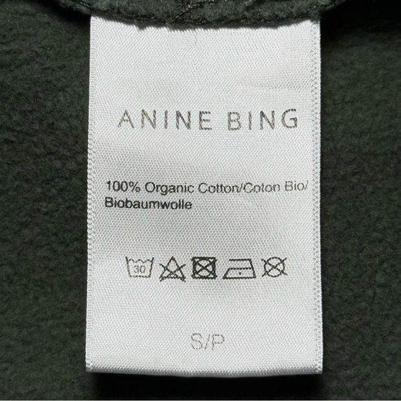 Anine Bing Tiger Sweatshirt in Forest Green - Picture 6 of 7